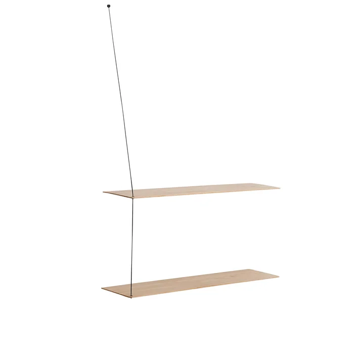 Stedge Wandregal von Woud in Eiche geseift