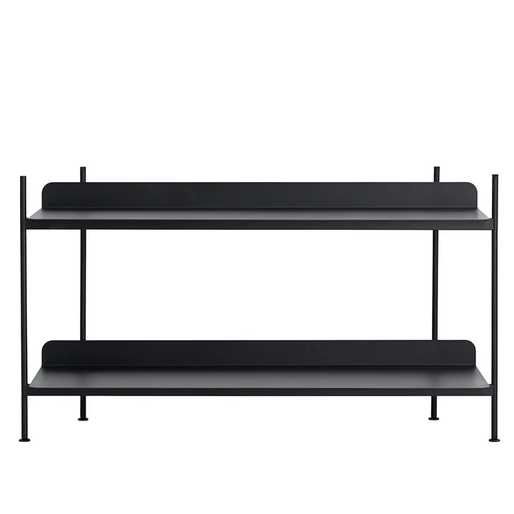 Compile Shelving System (Config. 1) von Muuto in Schwarz