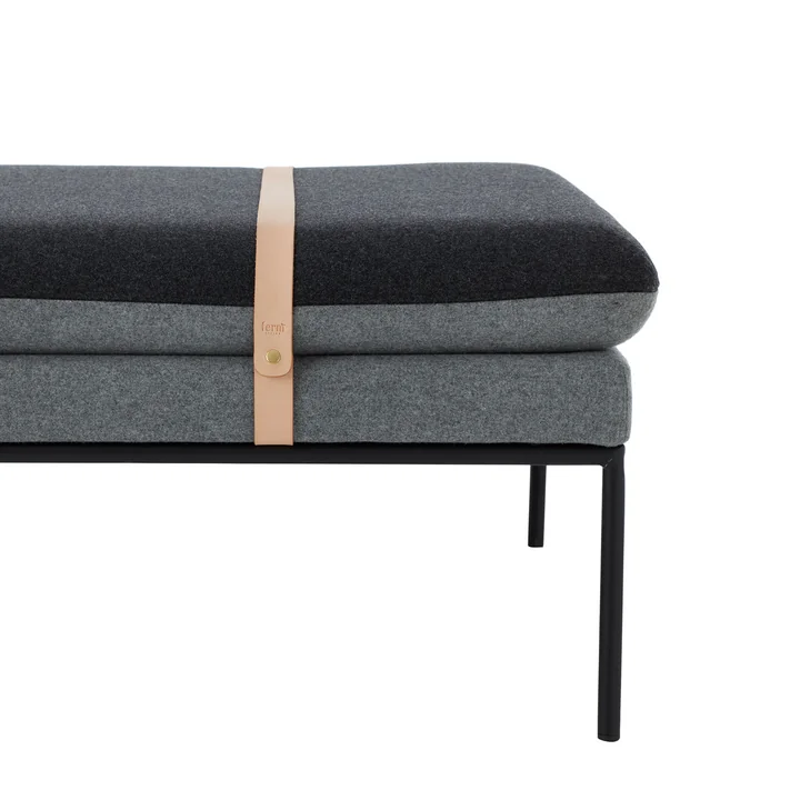 Das Ferm Living - Turn Daybed wool in dunkelgrau