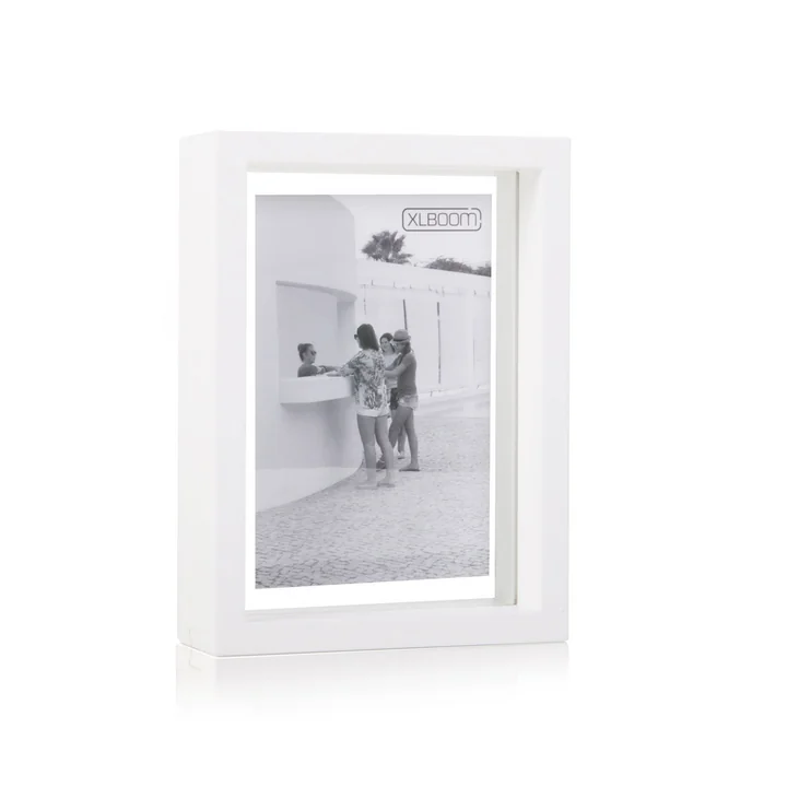 Floating Box 13 x 18 cm von XLBoom in Weiß