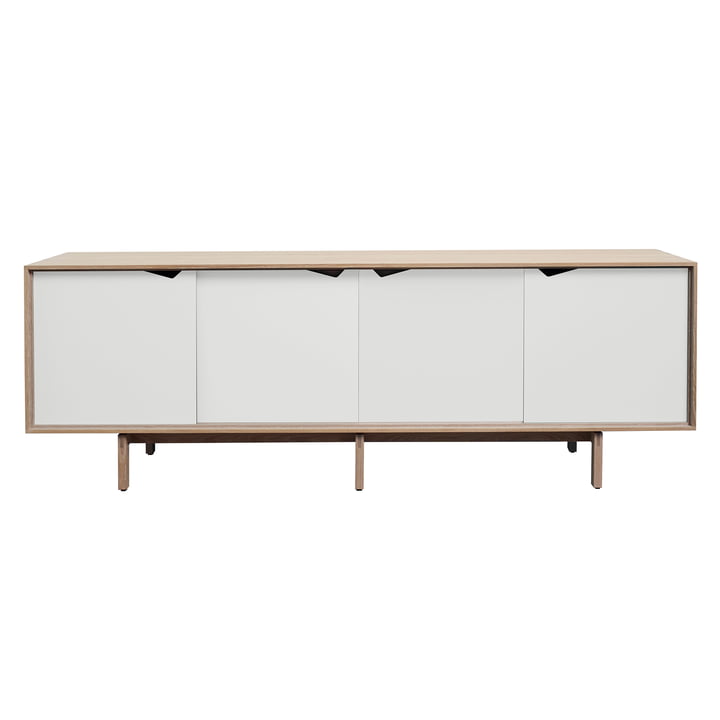 S1 Sideboard von Andersen Furniture in Eiche geseift/ Türen weiß