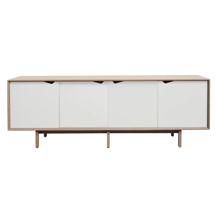 S1 Sideboard von Andersen Furniture in Eiche geseift/ Türen weiß