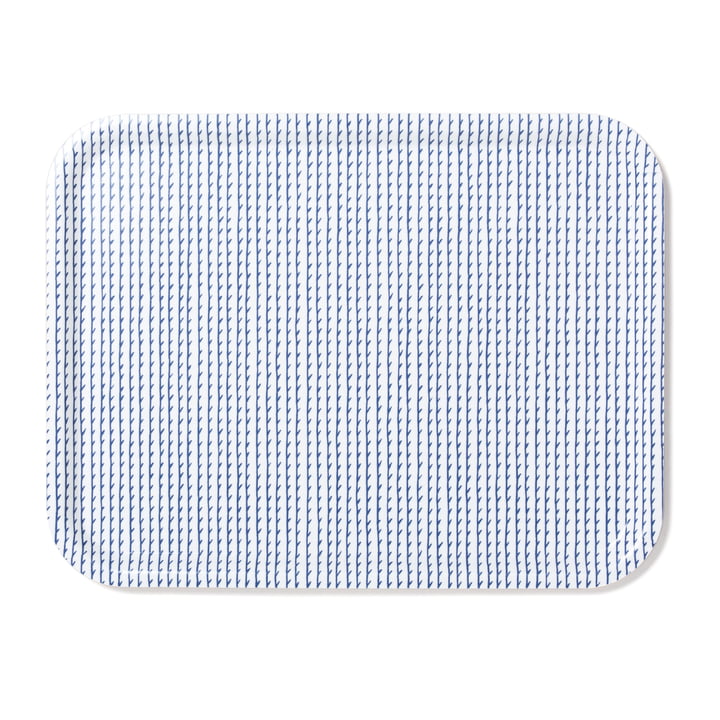 Rivi Tablett in groß von Artek in Weiß / Blau