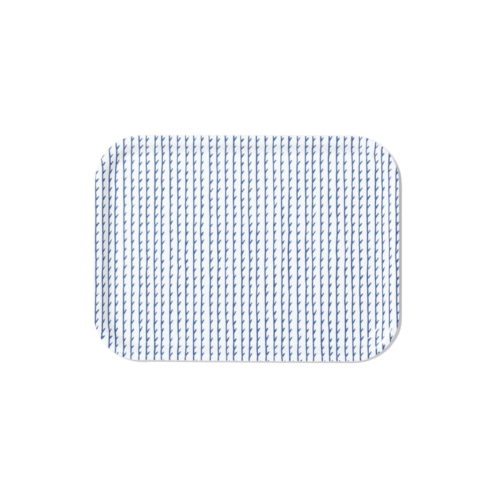 Rivi Tablett in klein von Artek in Weiß / Blau