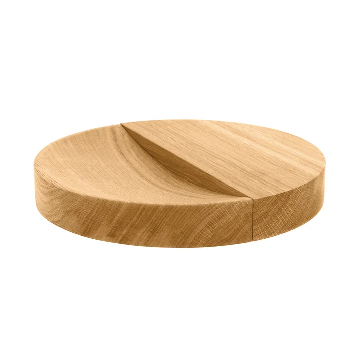 Split Bowl Massivholzschale von Schönbuch in Eiche natur geölt