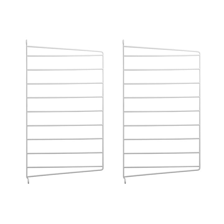 Wandleiter für String Regal 50 x 30 cm von String in Weiß (2er-Pack)
