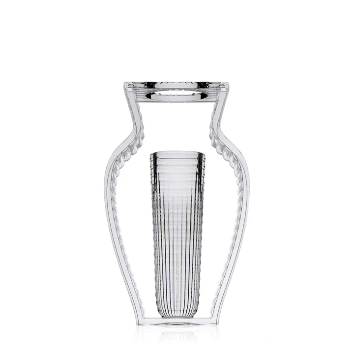 I Shine Vase von Kartell in Glasklar