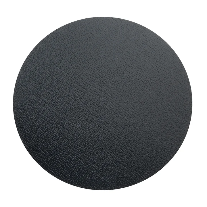Floor Mat Circle XXXL Ø 92 cm von Lind DNA in Bull Schwarz