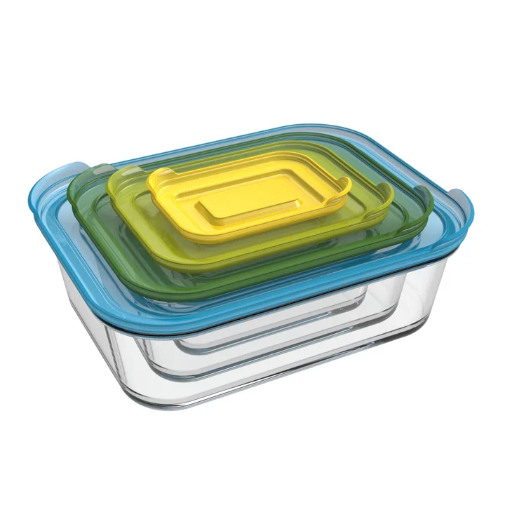 Nest Glass Storage Behälterset (4-teilig) von Joseph Joseph