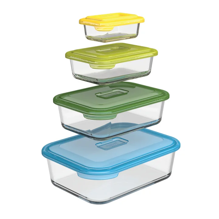 Nest Glass Storage Behälterset (4-teilig) von Joseph Joseph