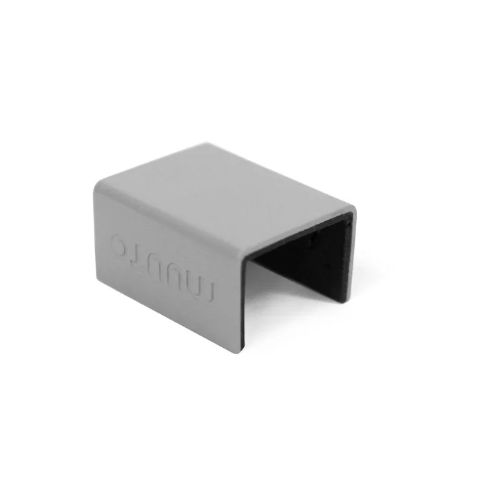 Die Muuto - Klammern für "Stacked" Regalsystem, hellgrau (5er Set)