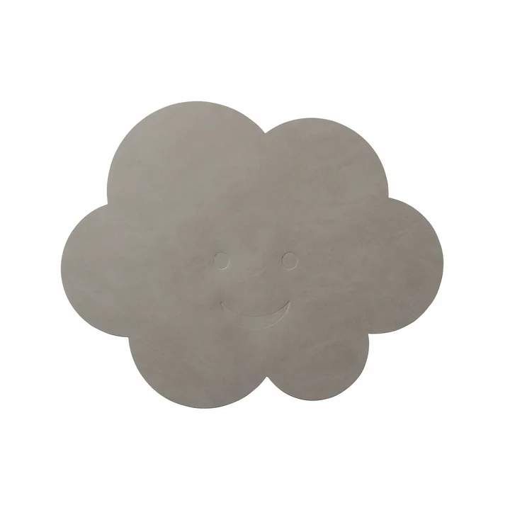 Cloud Table Mat 38 x 31 cm von Lind DNA in Nupo Hellgrau (1,6 mm)