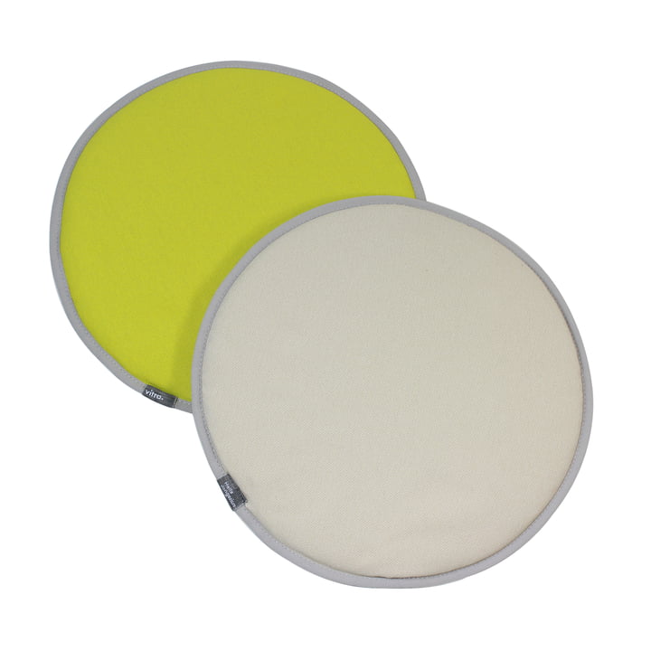 Vitra - Seat Dots, gelb / pastellgrün