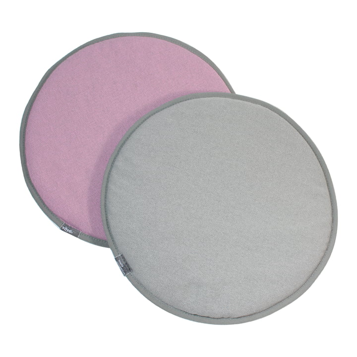 Vitra - Seat Dots, pink / sierragrau