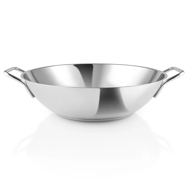 Eva Trio - Wok-Pfanne 5 l, Ø 32 cm, Edelstahl
