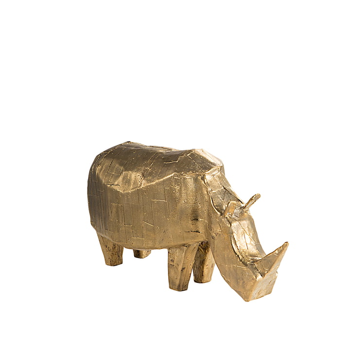 Bronze-Nashorn von Kai Linke für Pulpo