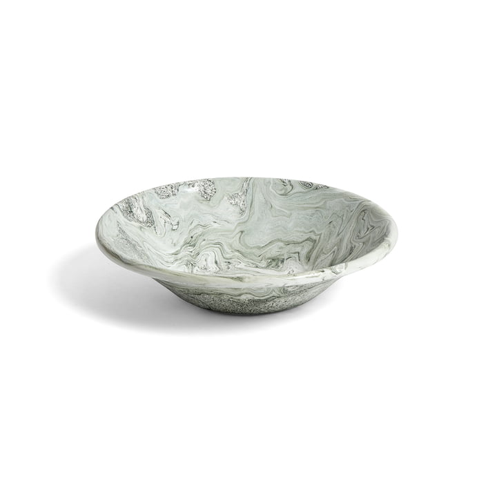 Der Hay - Soft Ice tiefer Teller, Ø 17 cm in grün