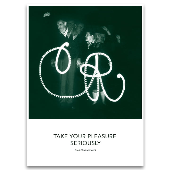 Eames Quotes Poster Pleasure von Vitra