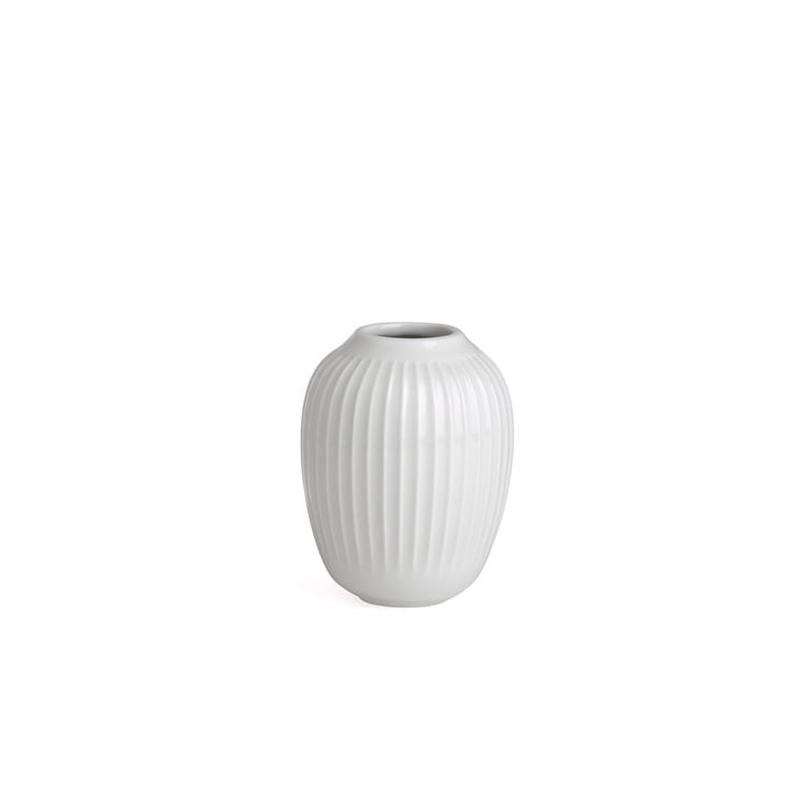Hammershøi Vase H 10 cm von Kähler Design in Weiß