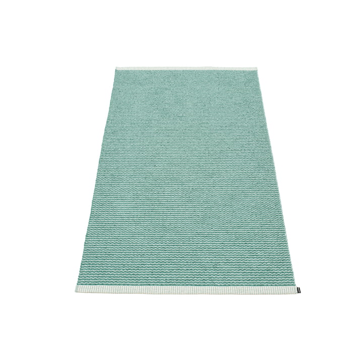 Mono Teppich 60 x 150 cm von Pappelina in Jade / Pale Turquoise