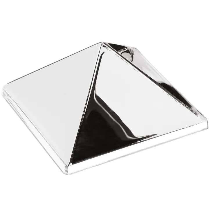 Die Verpan - Mirror Sculptures, 1 Pyramid, silber / verspiegelt