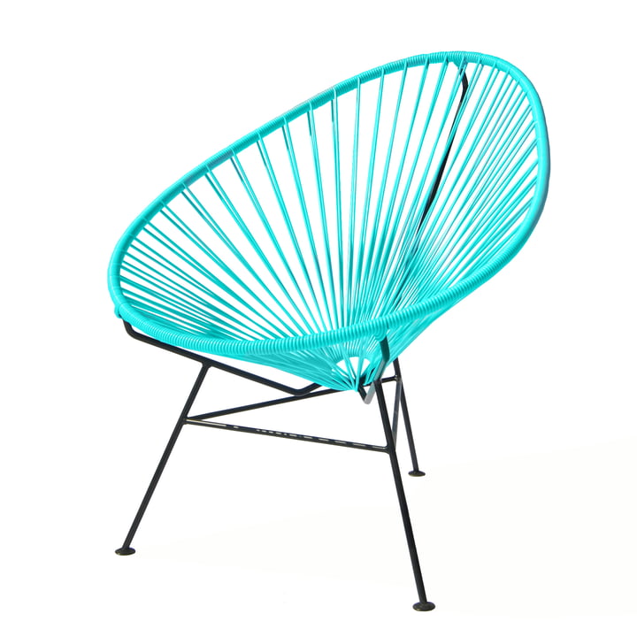 Der Acapulco Design - Acapulco Classic Chair in aqua verde / schwarz