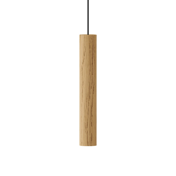 Die Umage - Chimes Pendelleuchte LED, Ø 3 x 22 cm, eiche