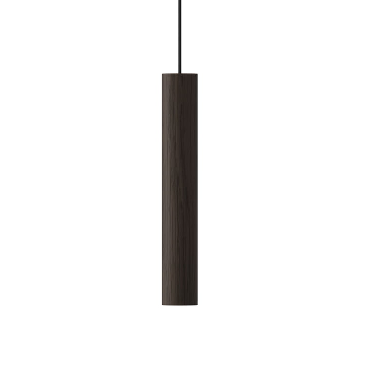 Die Umage - Chimes Pendelleuchte LED, Ø 3 x 22 cm, eiche dunkel