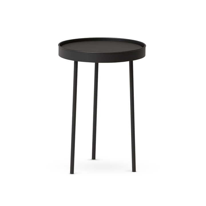 Der Northern - Stilk Coffee Table small, Ø 35 x H 50 cm, schwarz