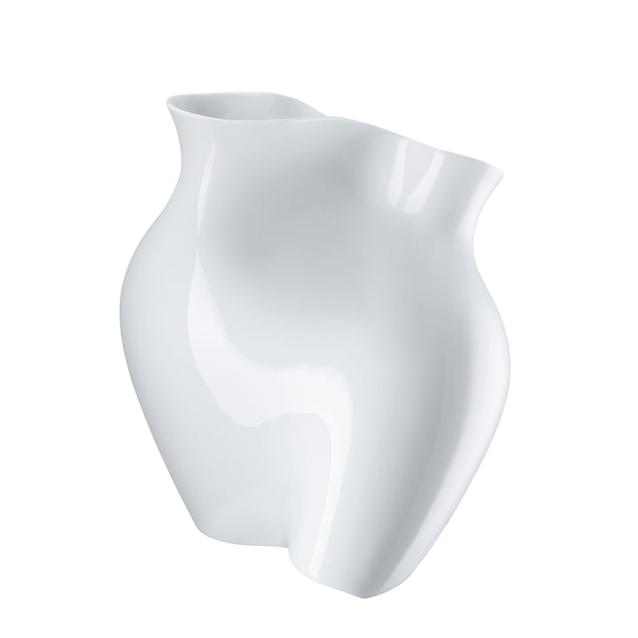 La Chute Vase 26 cm von Rosenthal in Weiß