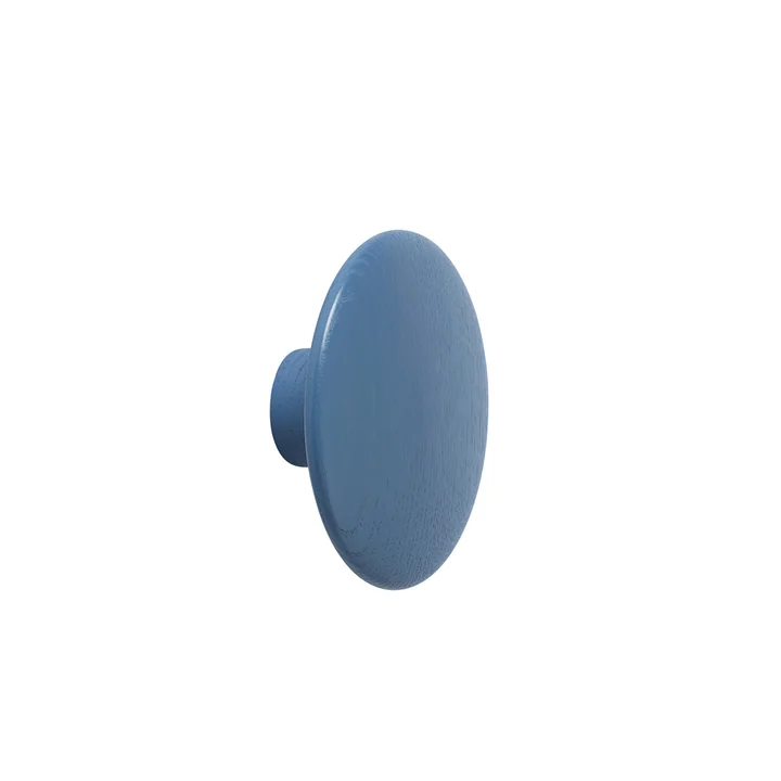 Wandhaken "The Dots" single small von Muuto in pale blue