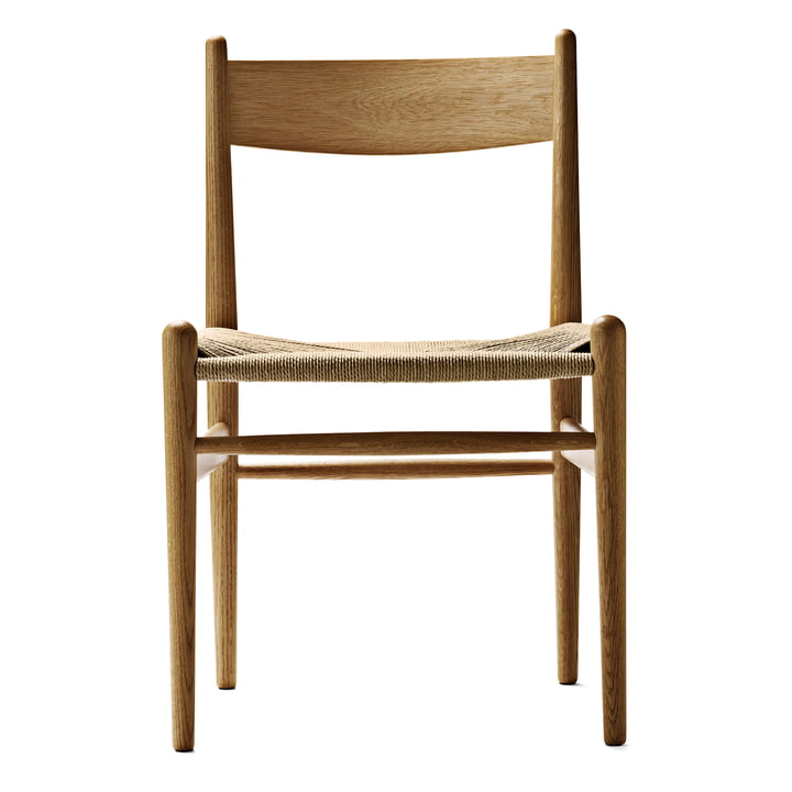 Der Carl Hansen - CH36 Chair, Eiche geölt / Naturgeflecht
