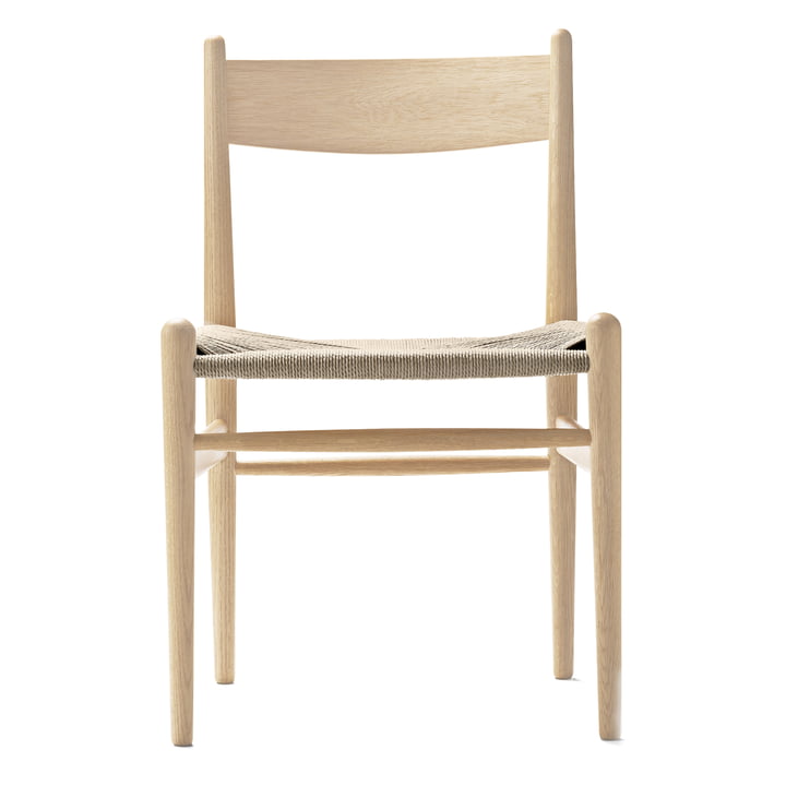 Der Carl Hansen - CH36 Chair, Eiche geseift / Naturgeflecht