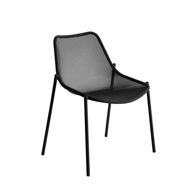 Der Emu - Round Stuhl, schwarz