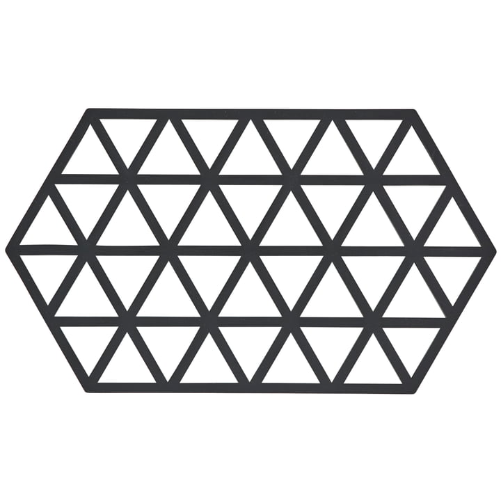 Zone Denmark - Triangle Untersetzer, 24 x 14 cm, schwarz