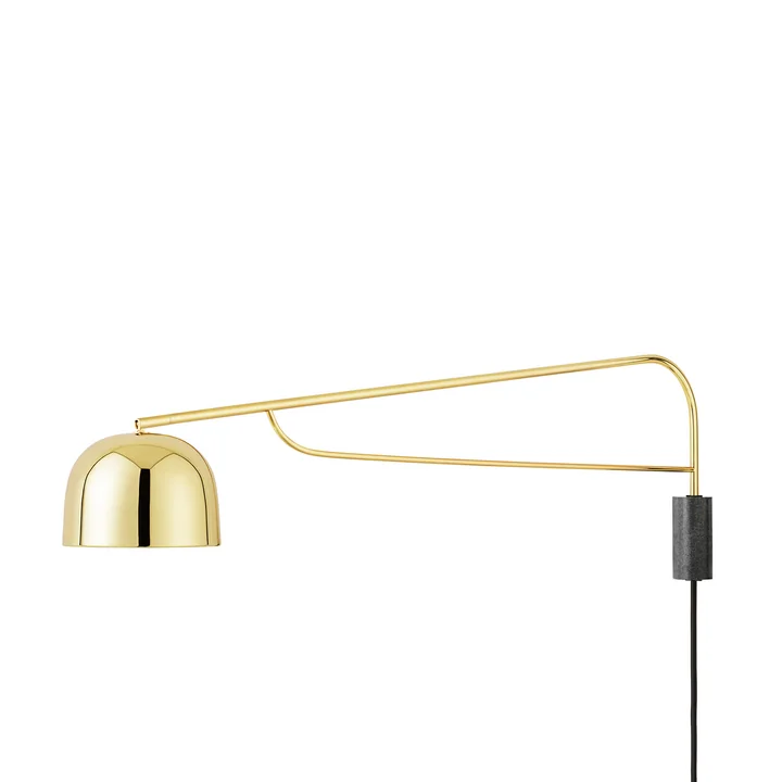 Grant LED-Wandleuchte von Normann Copenhagen in Messing