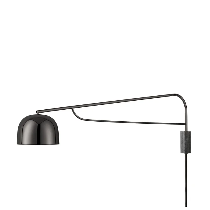 Grant LED-Wandleuchte von Normann Copenhagen in schwarz