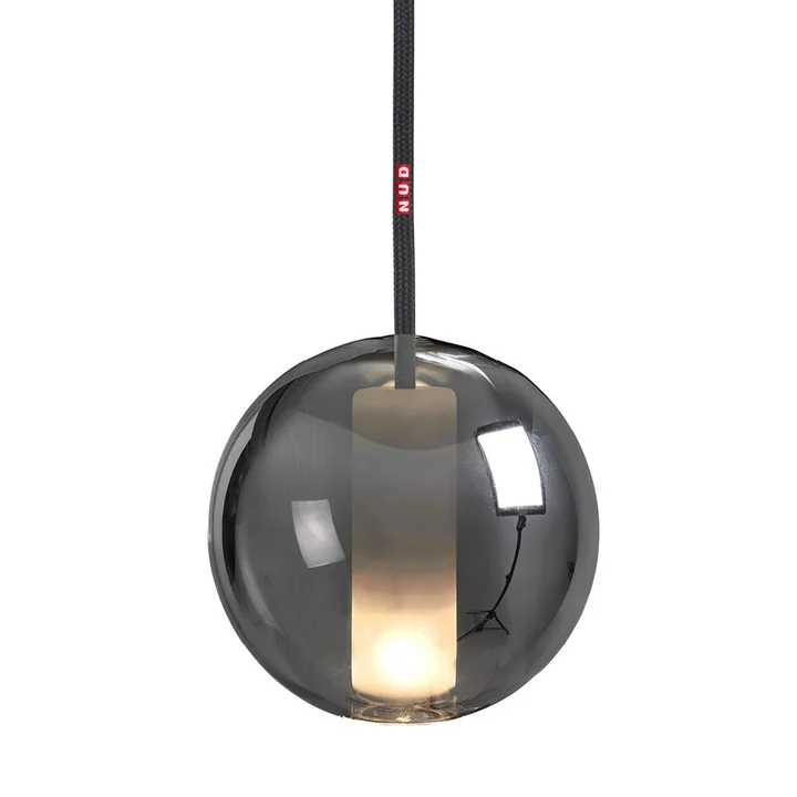 Moon Pendelleuchte 125 von NUD Collection in space / Asphalt (TT-061)