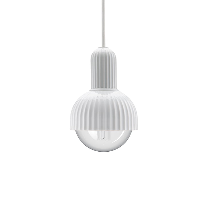 LP Fitting #02 Pendelleuchte in weiß von Lyngby Porcelæn