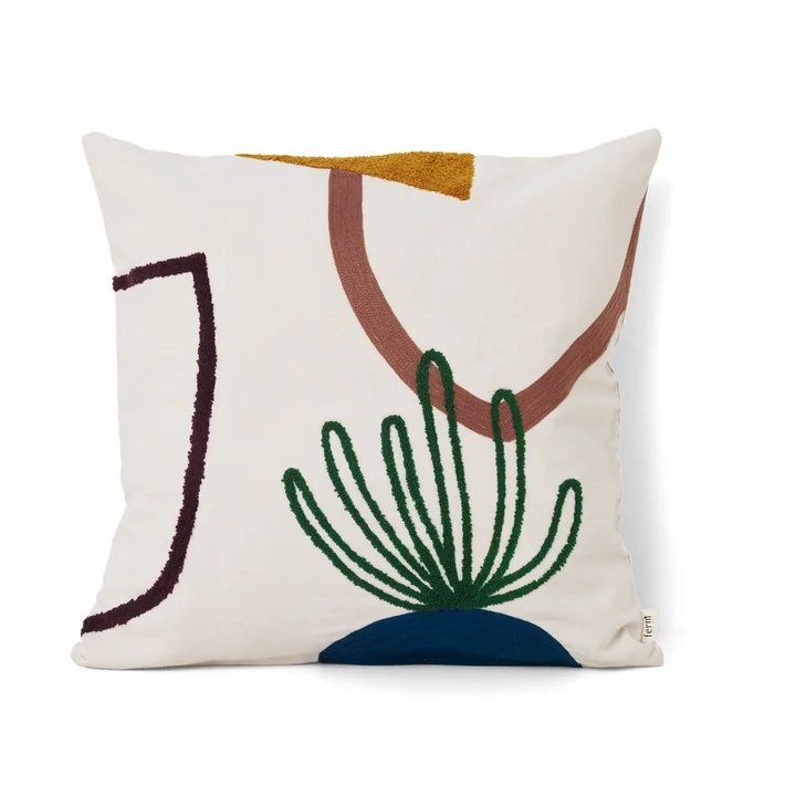 Mirage Kissen 50 x 50 cm Cacti von Ferm Living