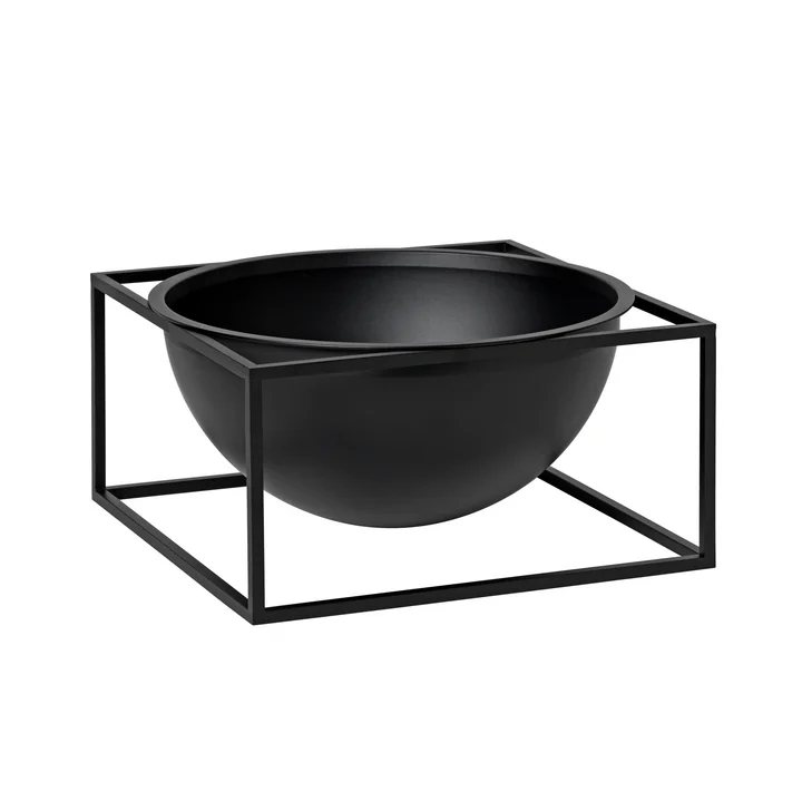 Audo - Kubus Bowl Centerpieces H 11.5 cm, large / schwarz
