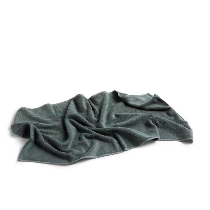 Frotté Handtuch 100 x 50 cm von Hay in dunkelgrün