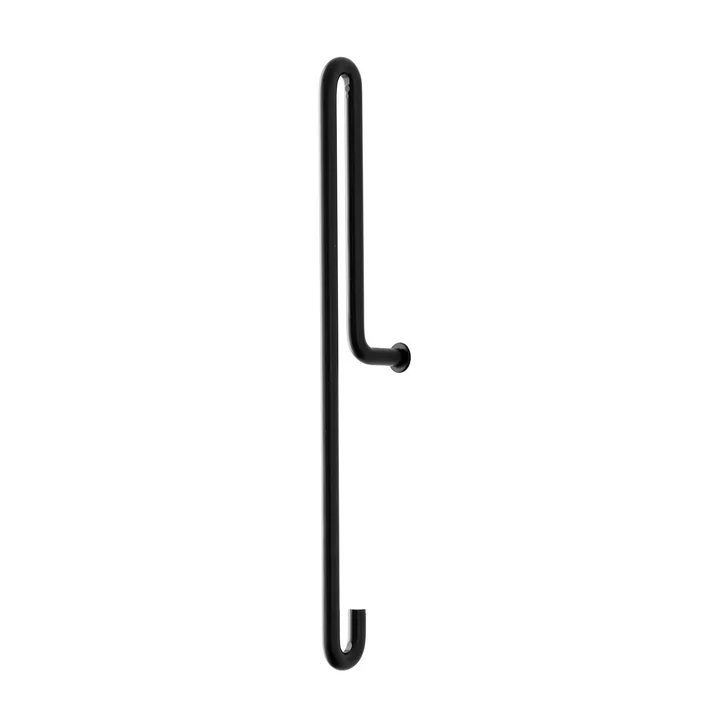 Wall Hook, large, schwarz von Moebe