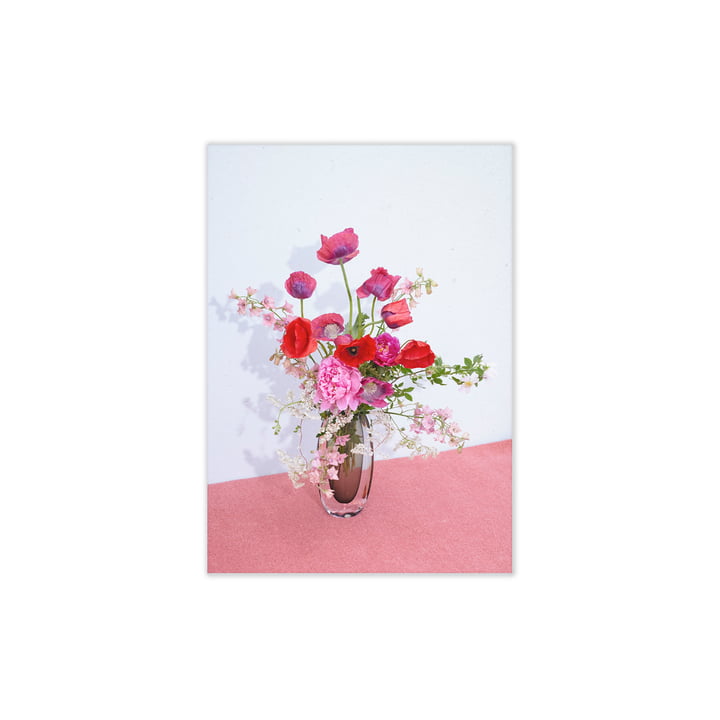 Blomst von Paper Collective, 30 x 40 cm in pink