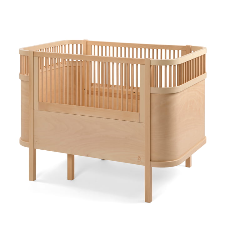 Sebra Bett für Baby und Junior aus Holz