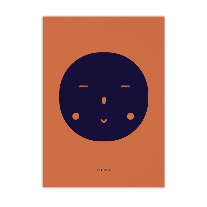 Chirpy Feeling von Paper Collective, 50 x 70 cm