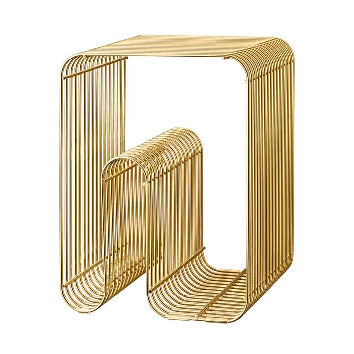 Curva Hocker in gold von AYTM