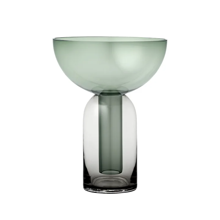 Torus Vase in schwarz / forest von AYTM