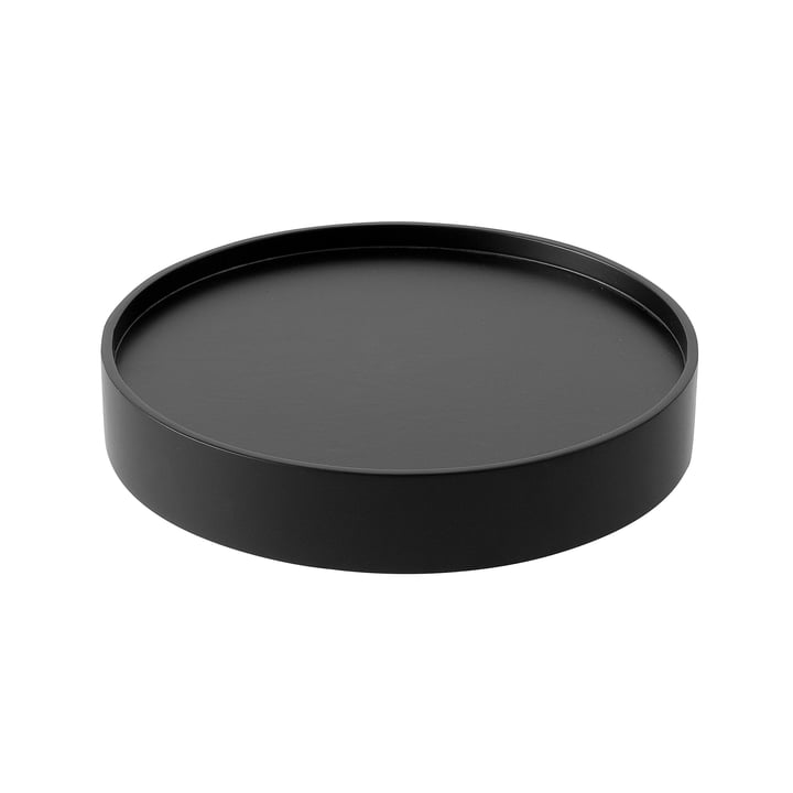 Tablett für Drum Ø 47 x H 7,4 cm von Softline in schwarz