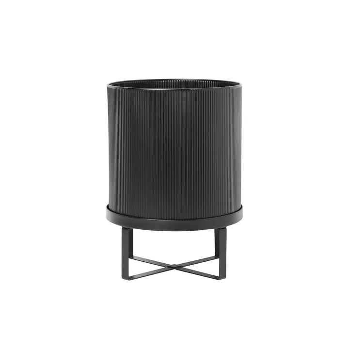 Bau Pflanztopf, Ø 18 x H 24 cm, schwarz von Ferm Living